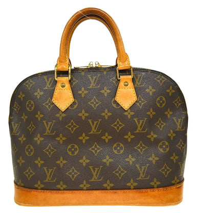 Louis Vuitton Alma Handbag Monogram Canvas PM