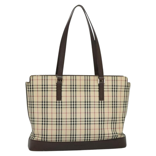 Burberry Nova Check Tote Canvas and Leather Product Image