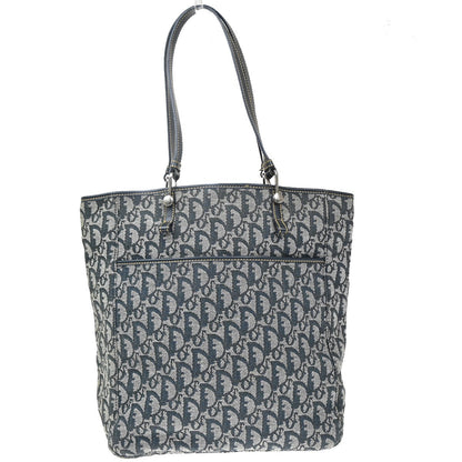 Christian Dior Vintage Open Pocket Diorissimo Canvas Small