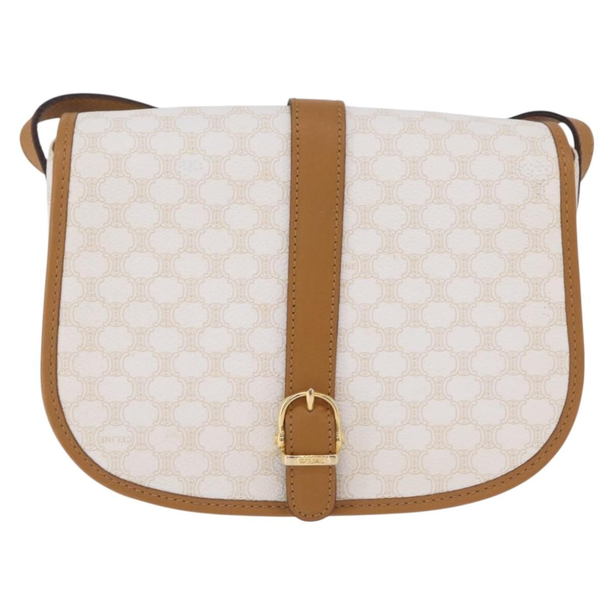 Celine Macadam Shoulder Canvas Medium