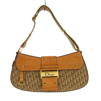 Christian Dior Vintage Street Chic Columbus Diorissimo Canvas with Leather Medium