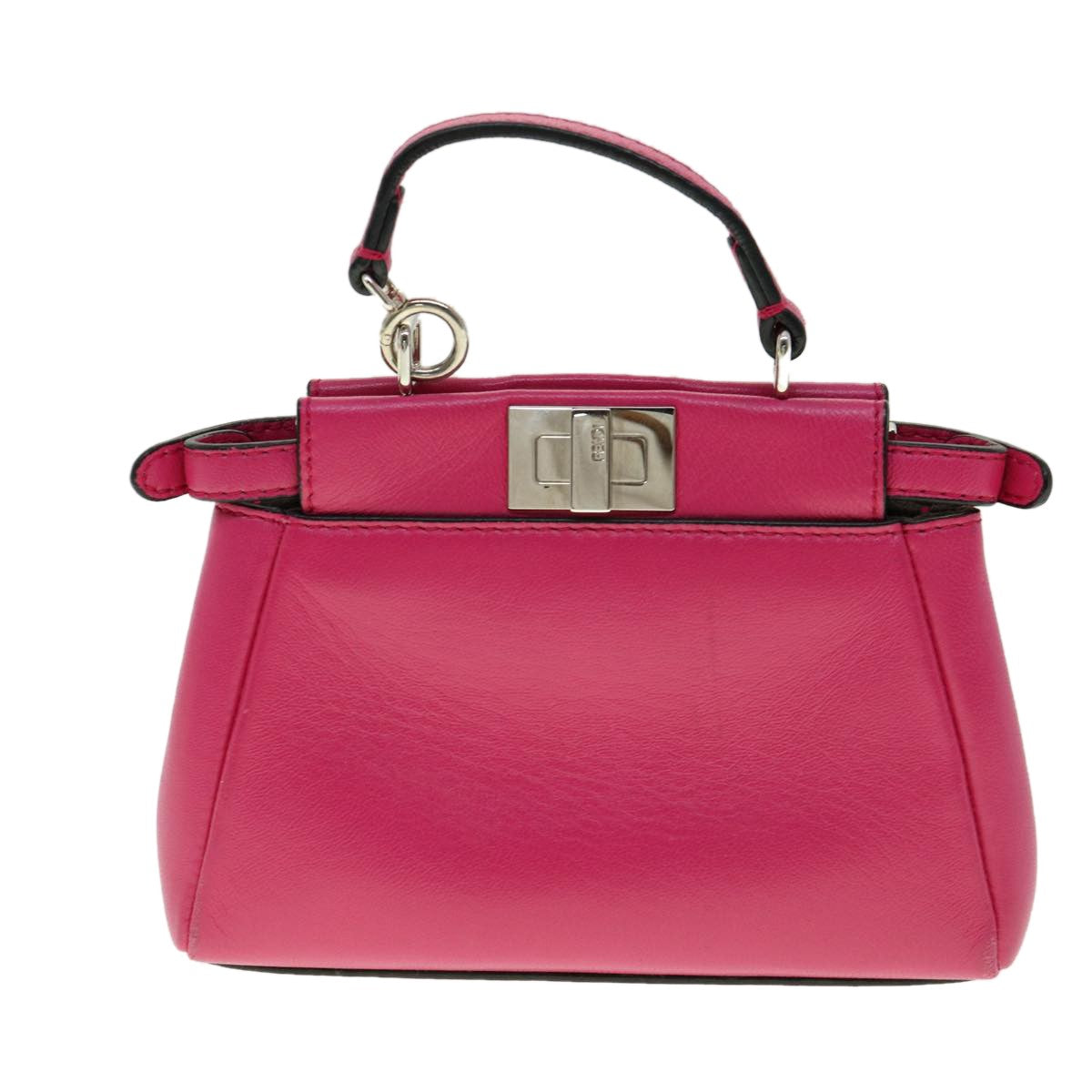 Fendi Peekaboo Bag Leather Micro