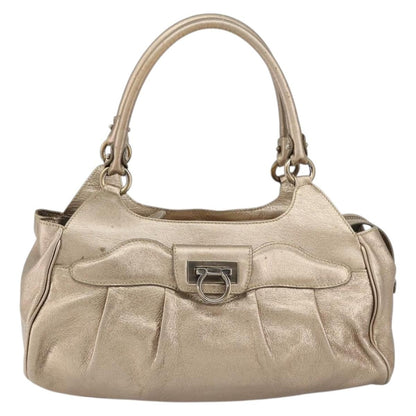 Salvatore Ferragamo Gancini Tote Leather Product Image