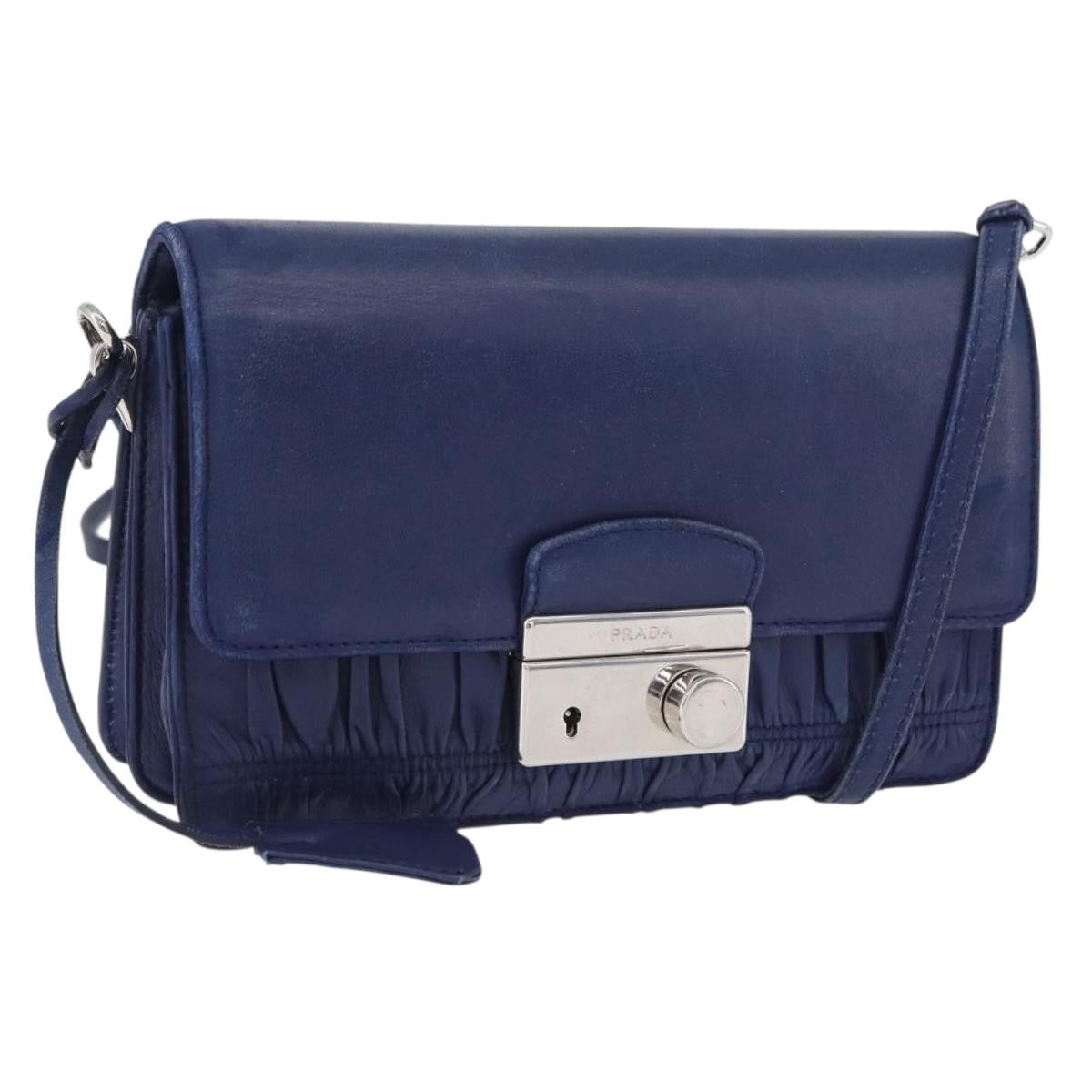 Prada Gaufre Flap Nappa Leather Medium