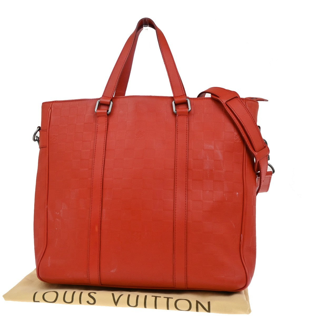 Louis Vuitton Tadao Handbag Damier Infini Leather PM