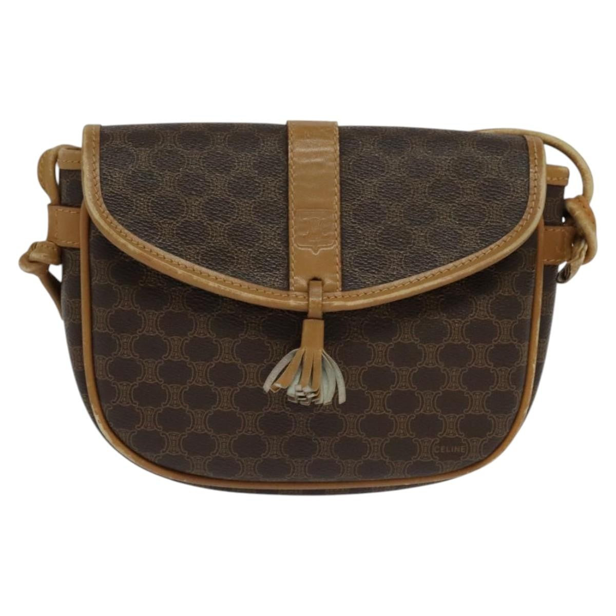 Celine Vintage Macadam Canvas Small