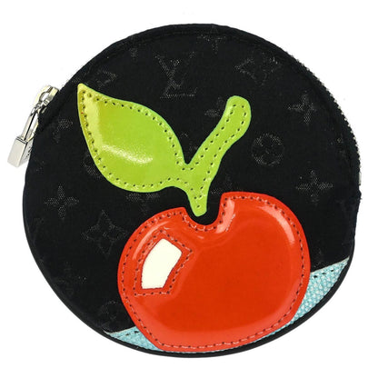 Louis Vuitton Round Coin Purse Limited Edition Monogram Silk Product Image