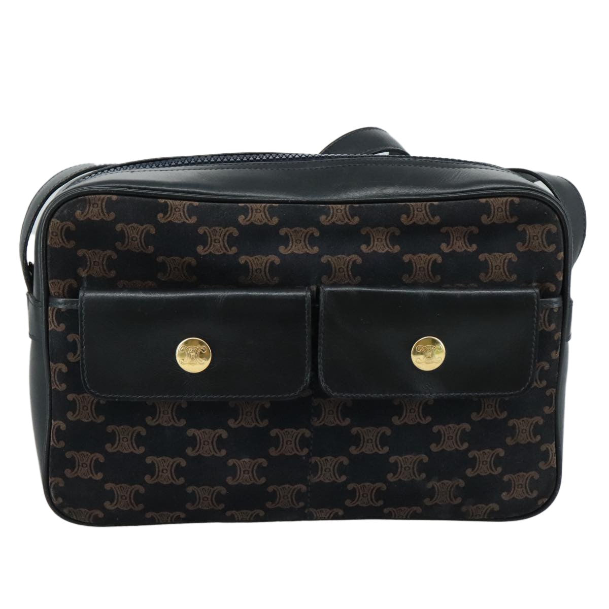 Celine Flap Shoulder Canvas Product Image
