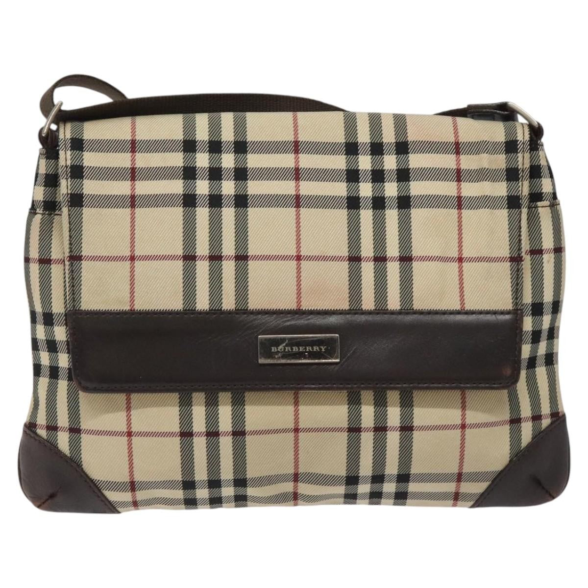 Burberry Nova check Canvas and Leather Product Image