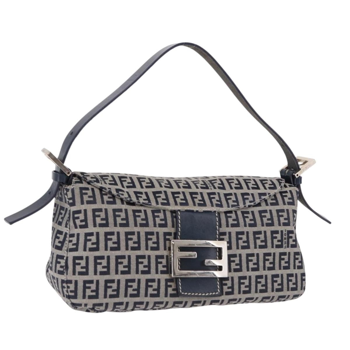 Fendi Baguette Zucchino Canvas Mini