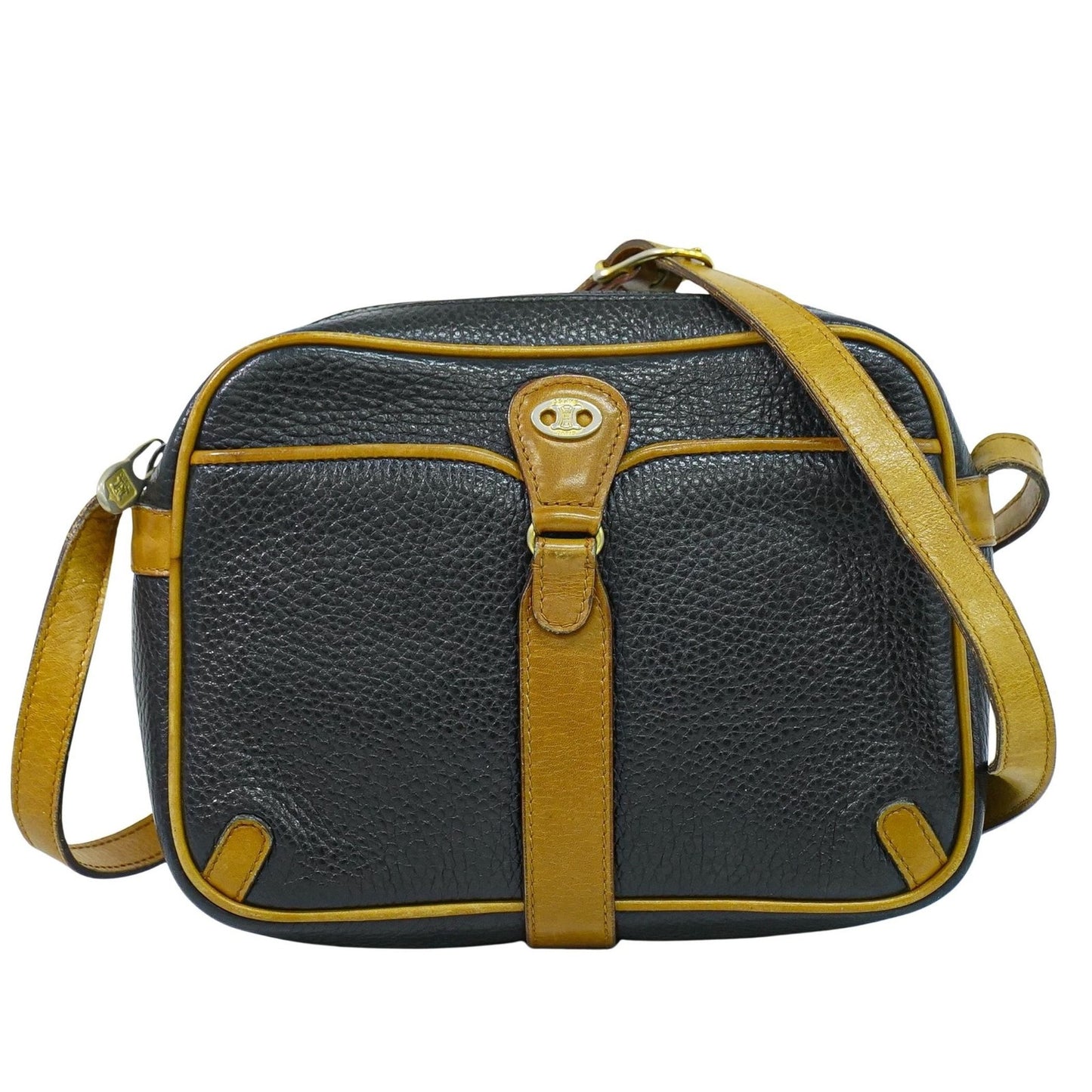 Celine Vintage Shoulder Bag Leather Product Image