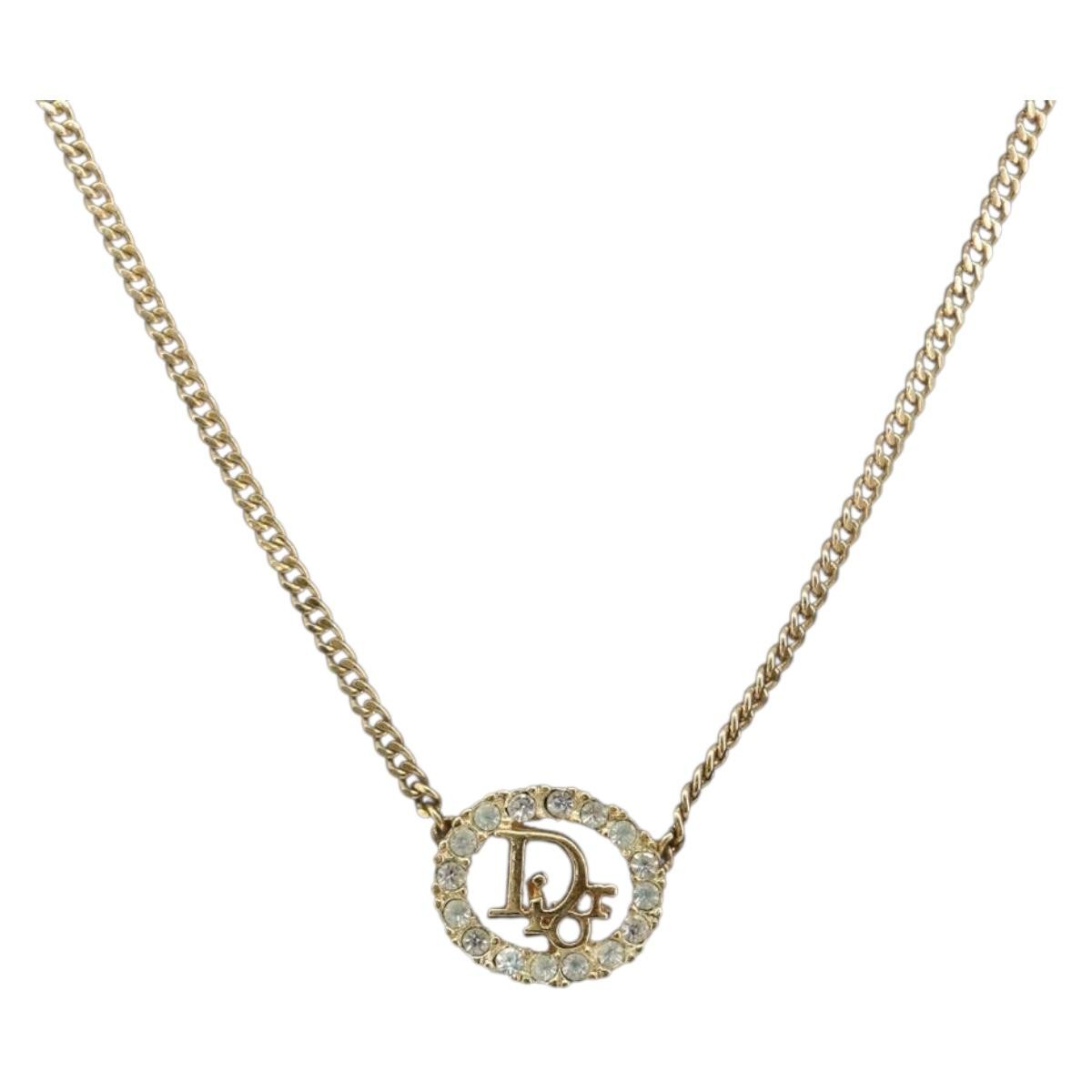 Christian Dior Vintage Logo Pendant Metal Product Image