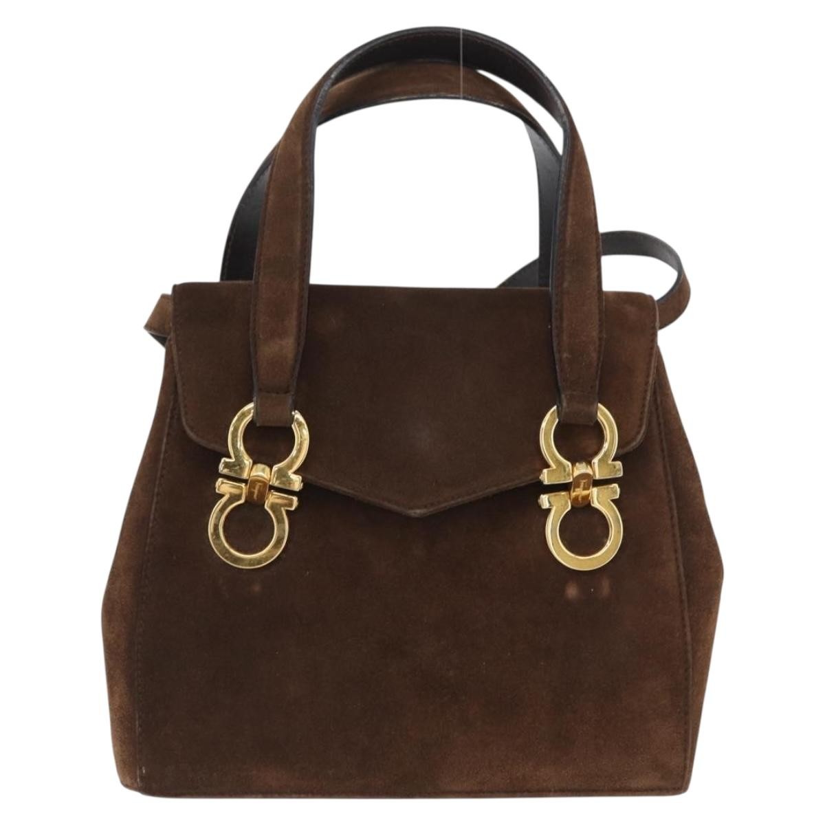 Salvatore Ferragamo Gancini Suede Product Image