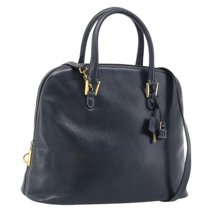Salvatore Ferragamo Top Handle Leather Micro
