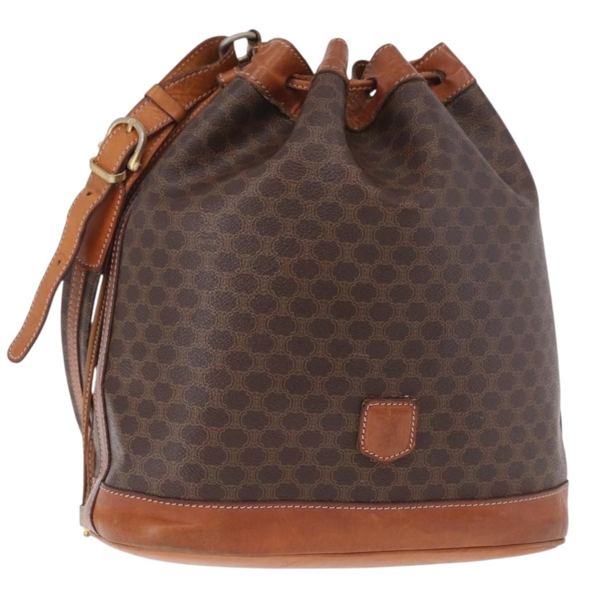 Celine Macadam Bucket Bag Canvas and Leather Product Image