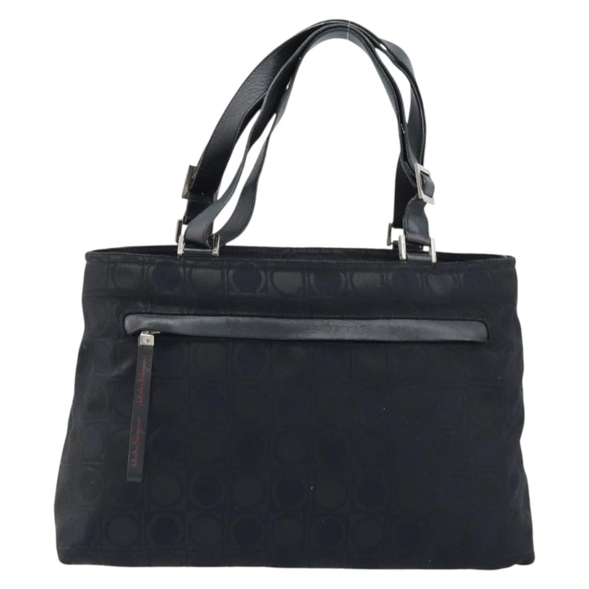 Salvatore Ferragamo Gancini Tote Gancini Canvas Medium