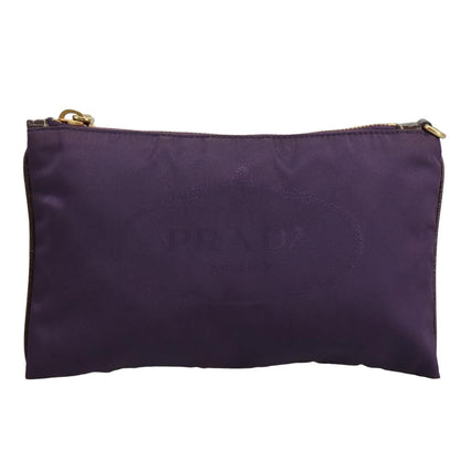 Prada Logo Zip Pouch Tessuto Product Image
