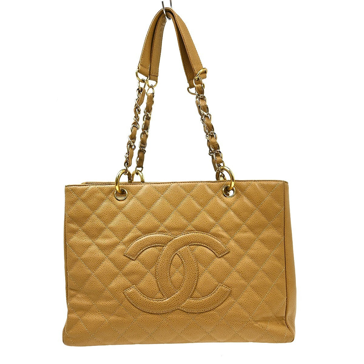 Chanel Grand Shopping Tote Quilted Caviar XXL