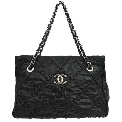 Chanel Ultra Stitch Chain Tote Quilted Calfskin Product Image