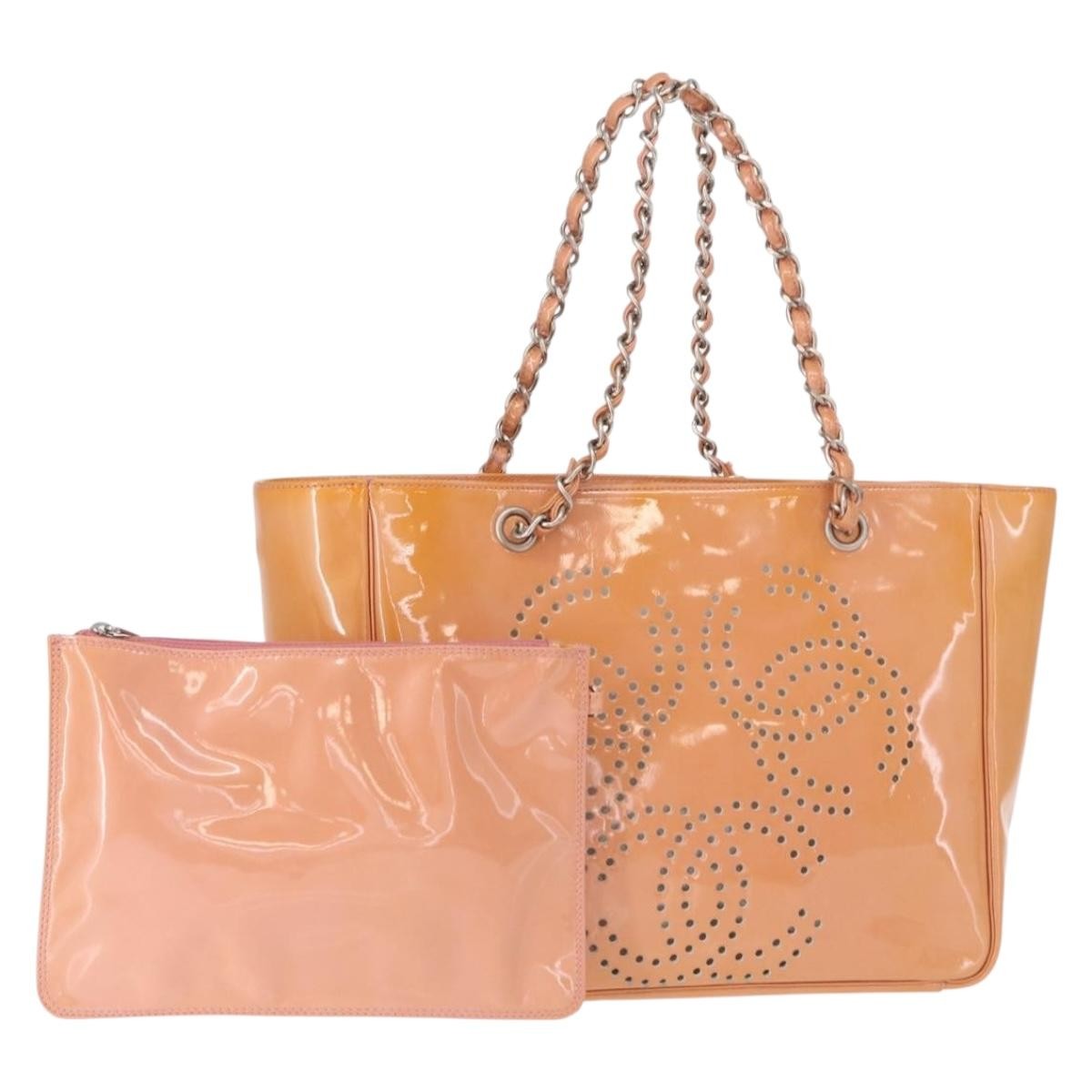 Chanel Triple CC Tote Patent Medium