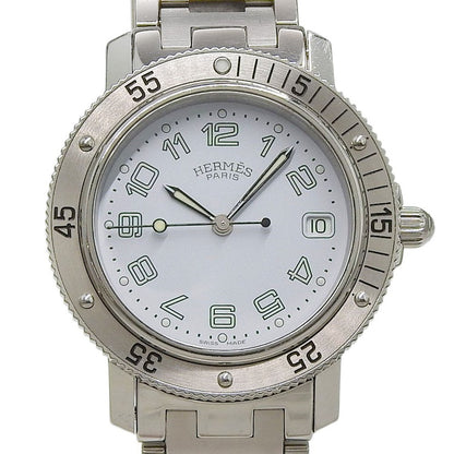 Hermes Clipper Diver Quartz Stainless Steel 28