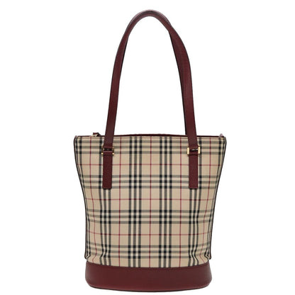 Burberry Nova Check Tote Canvas and Leather Product Image
