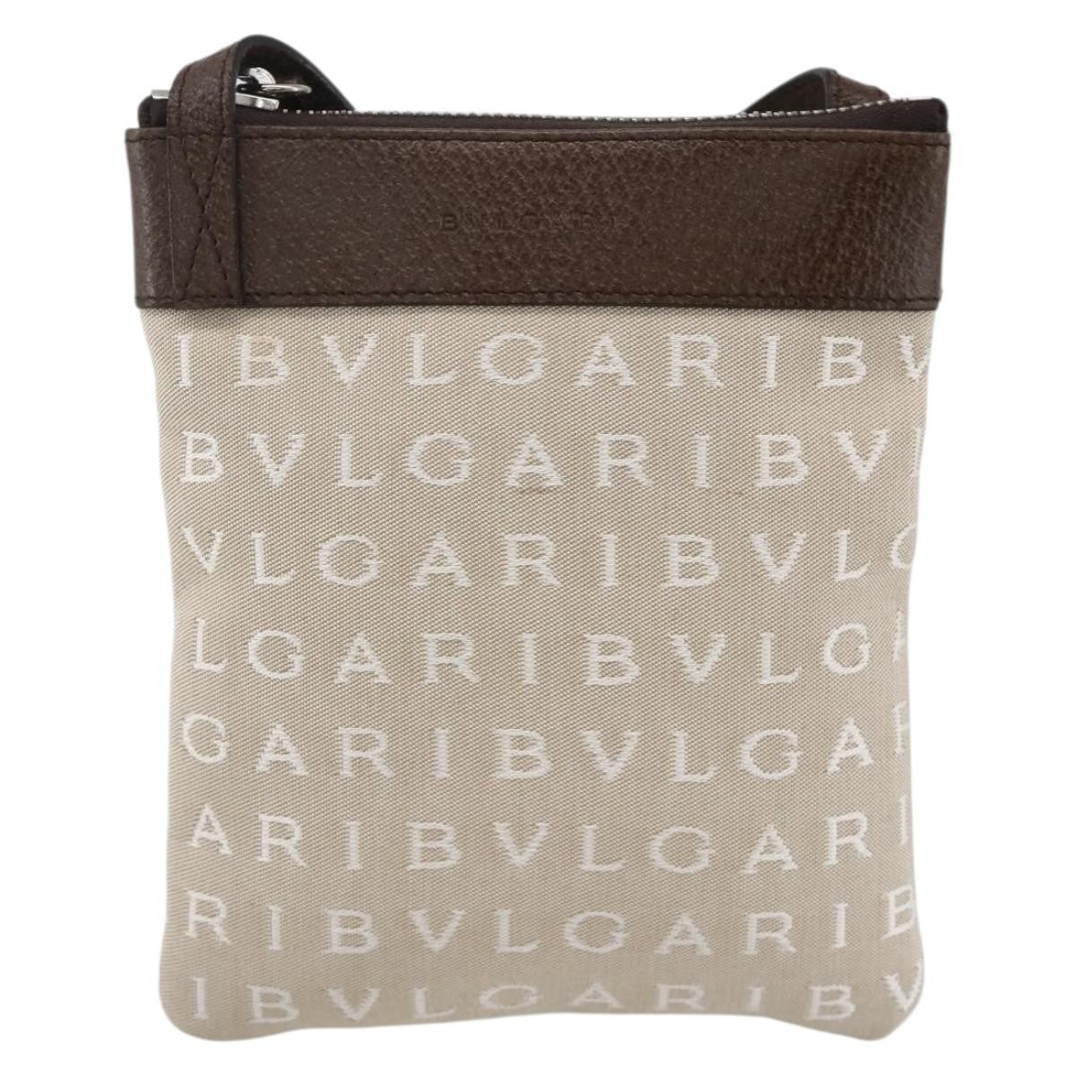 Bvlgari Logomania Canvas with Leather Product Image