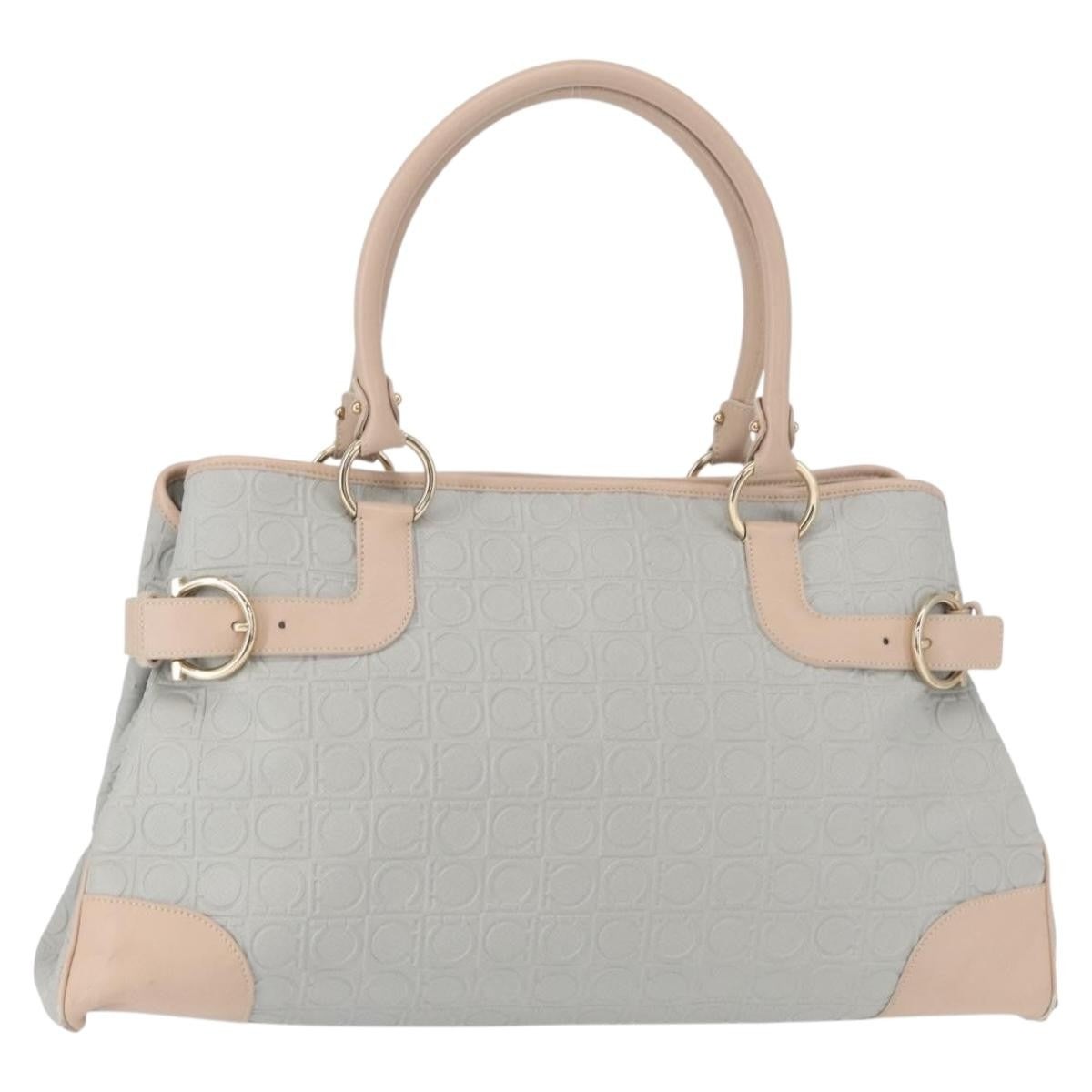 Salvatore Ferragamo Gancini Tote Leather Product Image