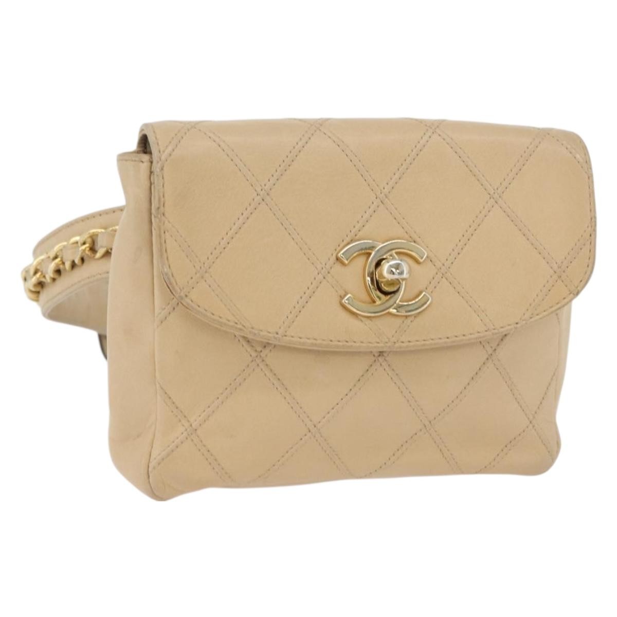 Chanel CC Flap Belt Bag Quilted Lambskin Product Image