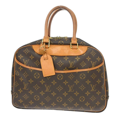Louis Vuitton Deauville Handbag Monogram Canvas 34