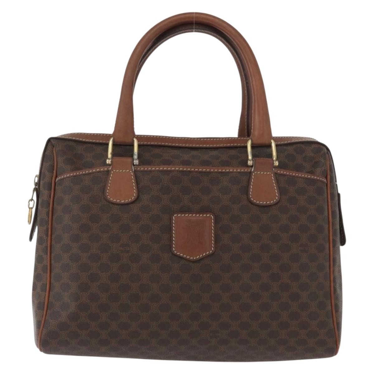 Celine Vintage Macadam Canvas and Leather Product Image