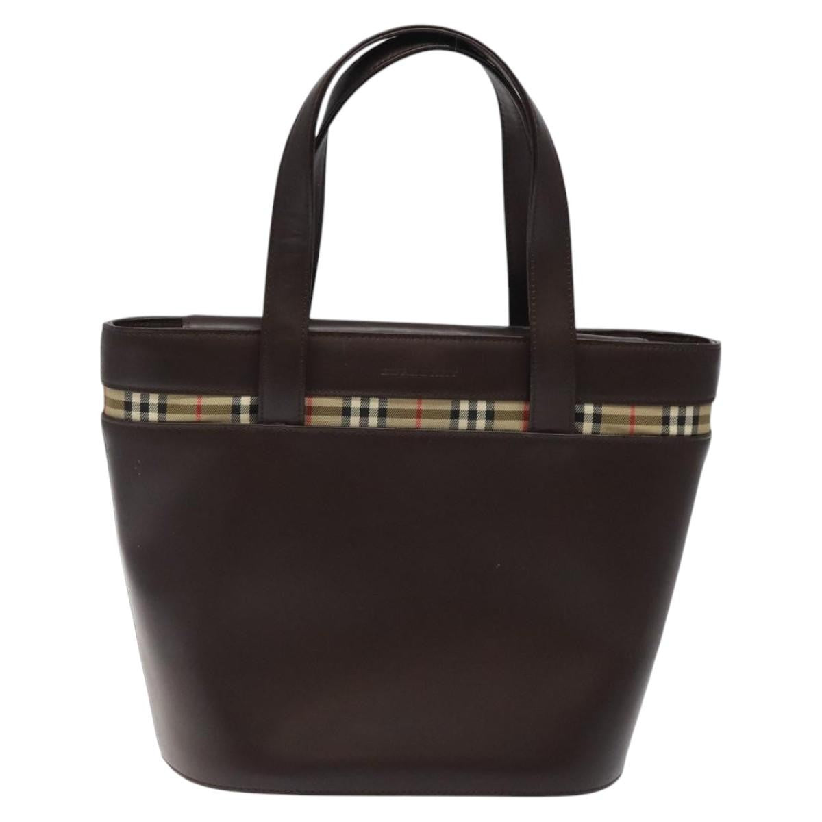 Burberry Nova check Leather Product Image