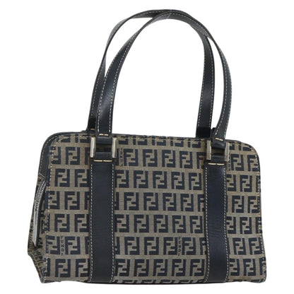Fendi Vintage Satchel Zucchino Canvas Mini