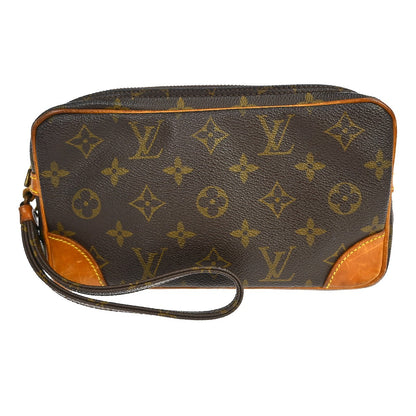 Louis Vuitton Marly Dragonne Clutch Monogram Canvas PM
