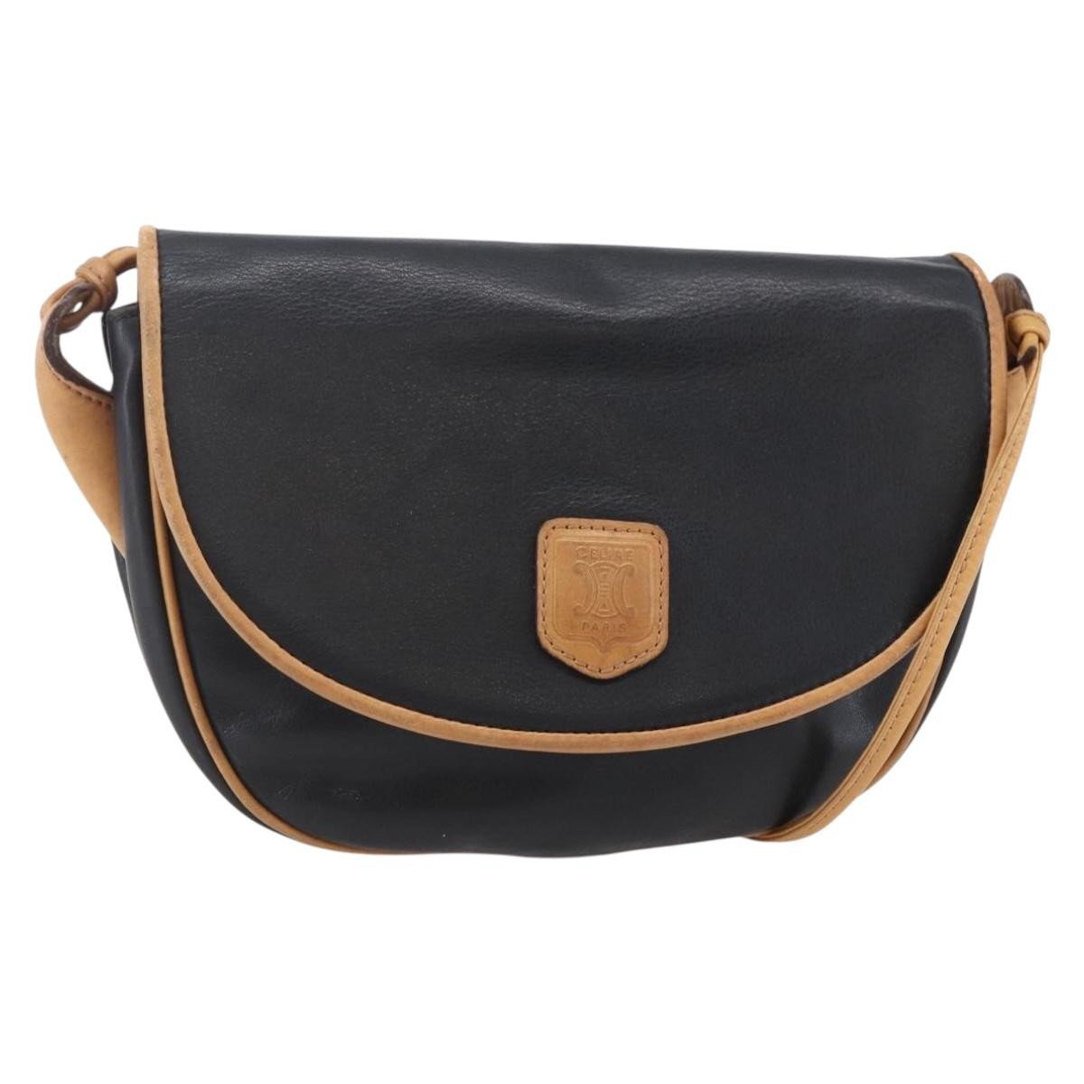 Celine Flap Shoulder Bag Leather Product Image