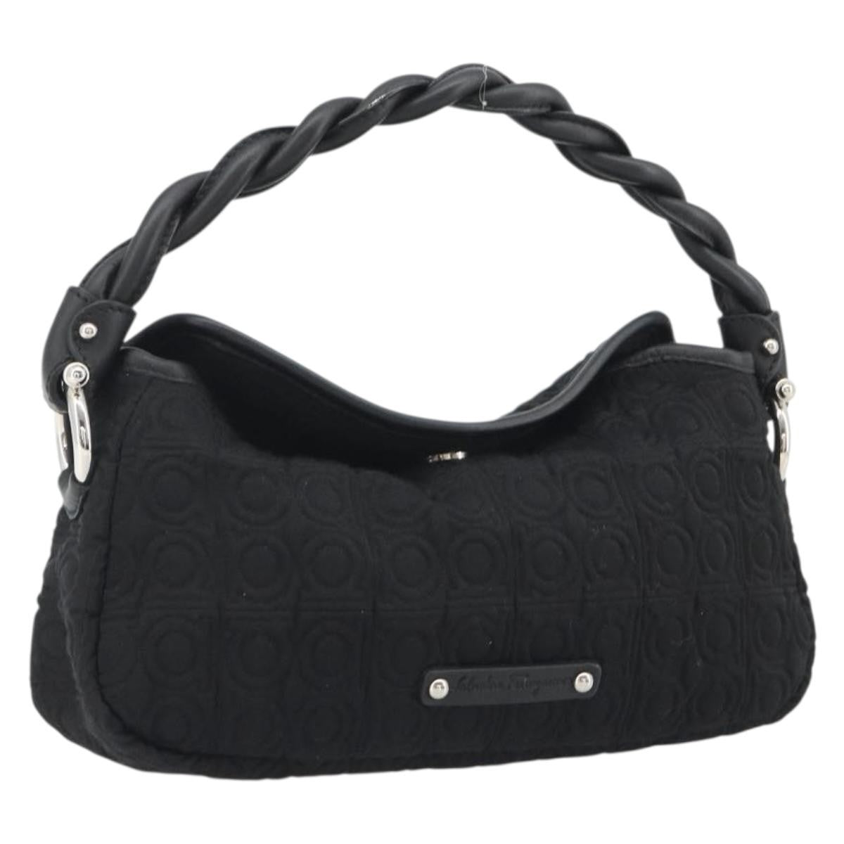 Salvatore Ferragamo Gancini Hobo Leather Medium