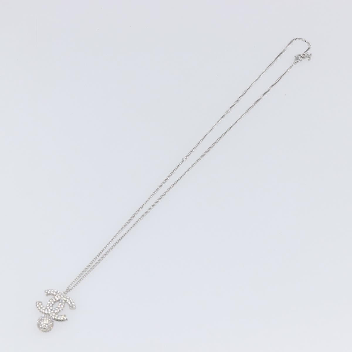 Chanel CC Ball Drop Pendant Metal with Crystals Product Image