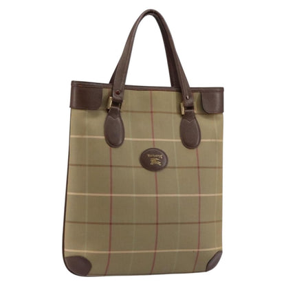 Burberry Nova Check Tote canvas check pattern Small