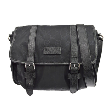 Gucci Buckle Messenger GG Canvas Medium