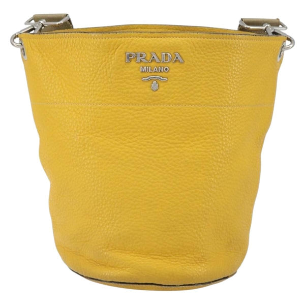 Prada Bucket Messenger Bag Vitello Daino Small