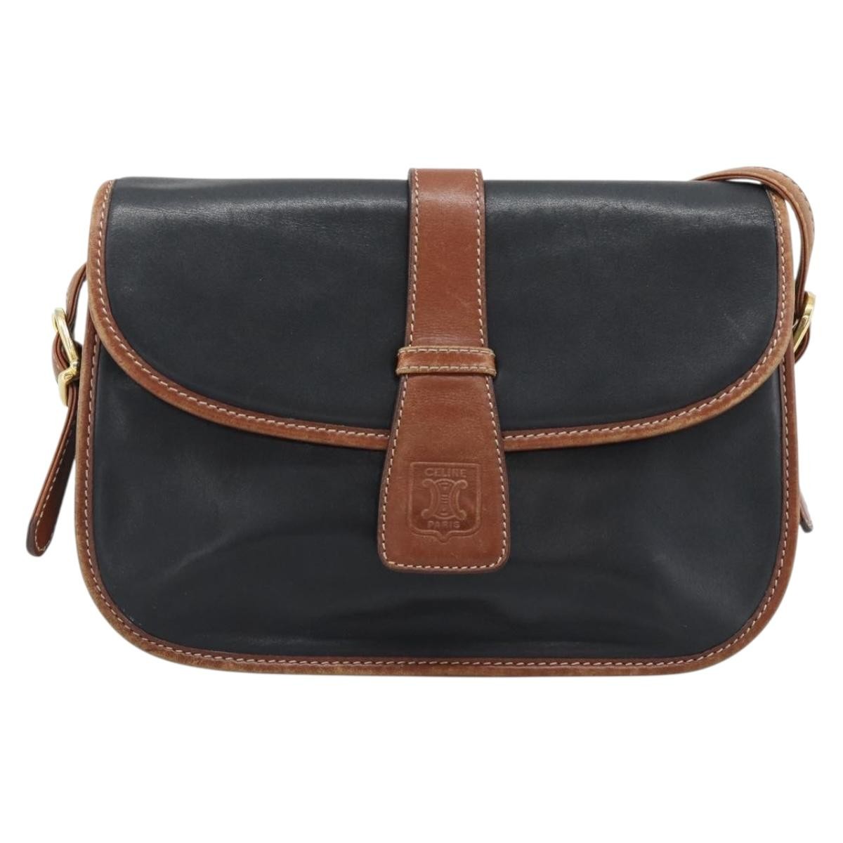 Celine Flap Shoulder Leather Product Image
