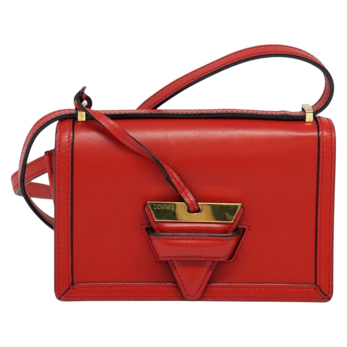 Loewe Barcelona Shoulder Bag Leather Small