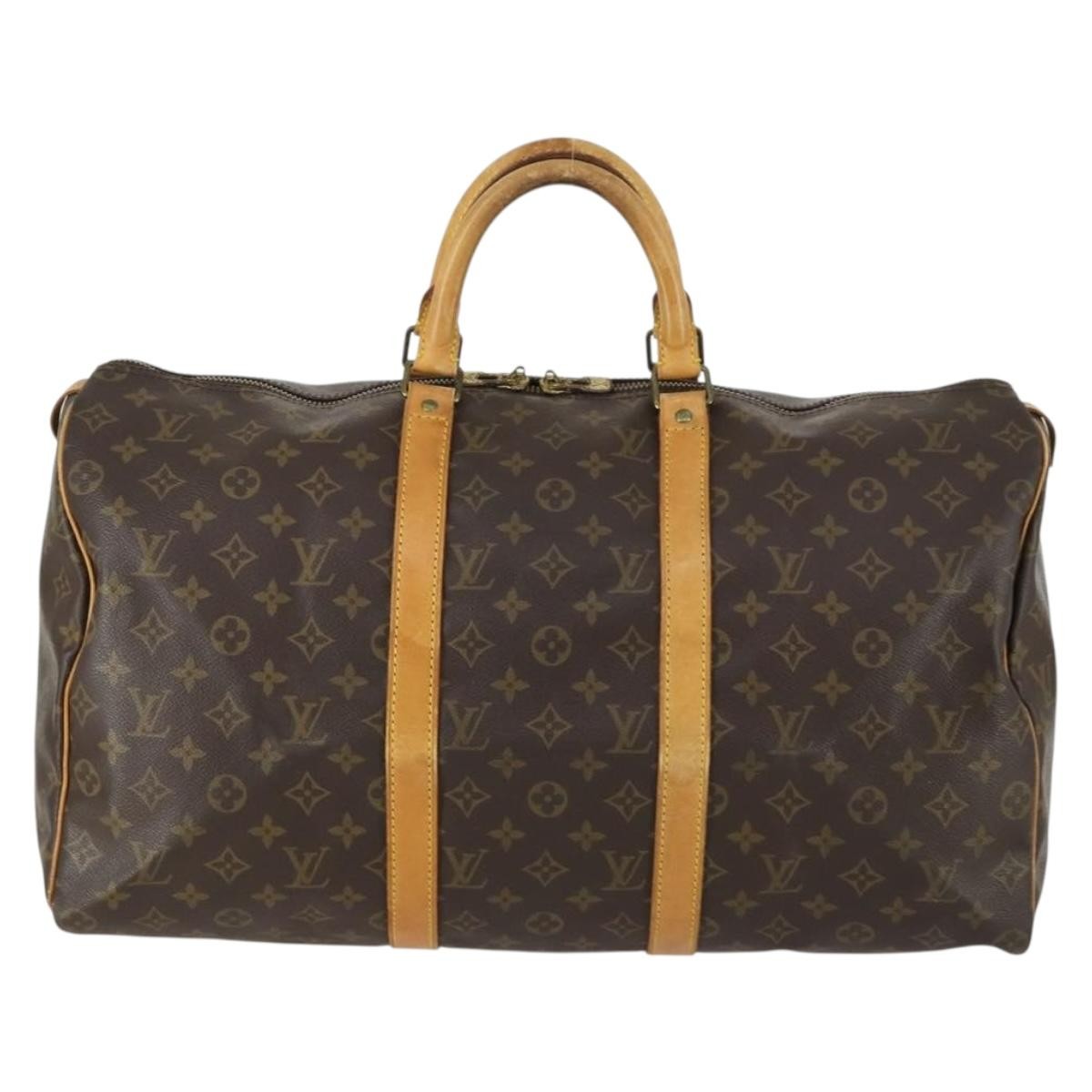 Louis Vuitton Keepall Bag Monogram Canvas 50