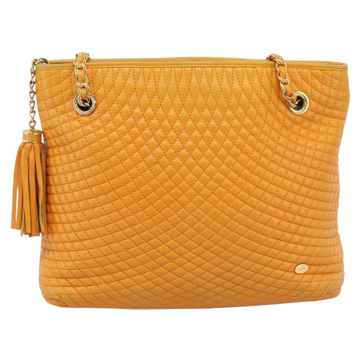 Bally Vintage Shoulder Bag Quilted leather Product Image