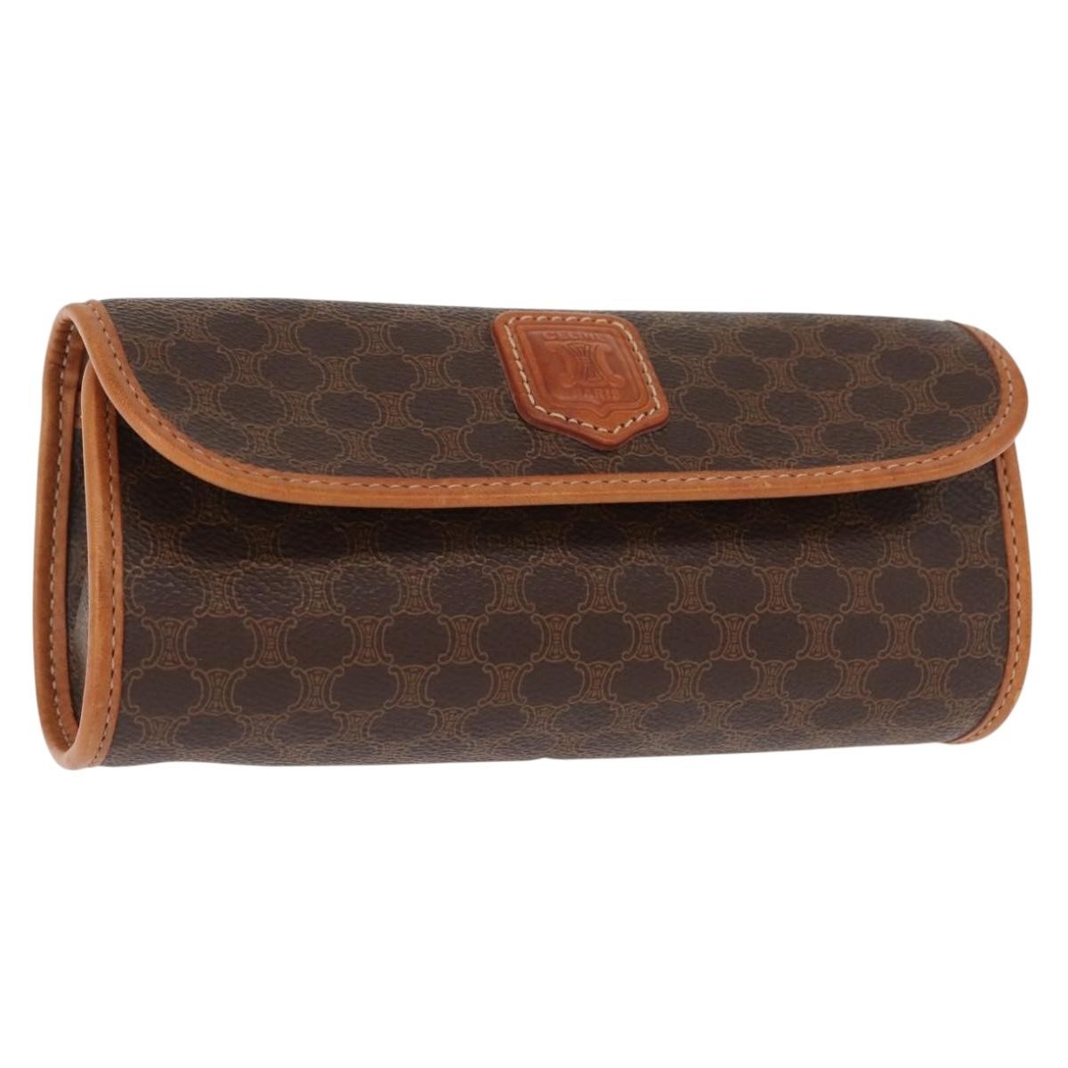 Celine Macadam Pochette Canvas and Leather Product Image