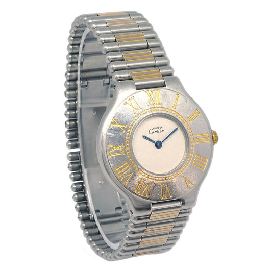 Cartier Must de Cartier 21 Quartz Watch Stainless Steel 31