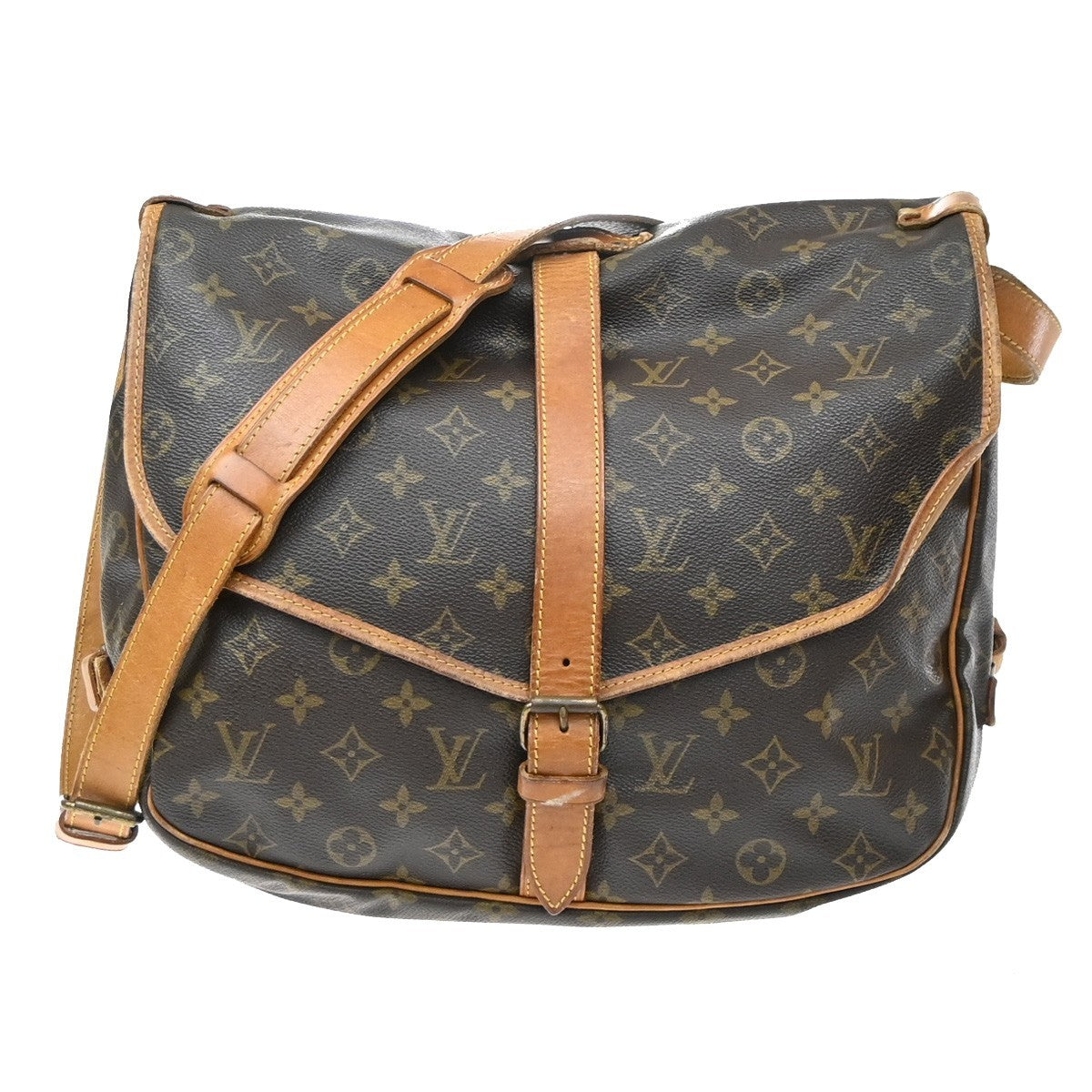 Louis Vuitton Saumur Monogram Canvas 35