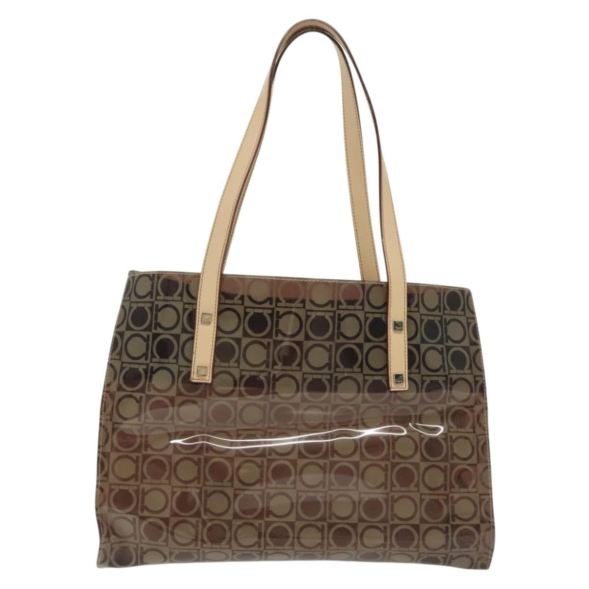Salvatore Ferragamo Gancini Tote Vinyl Product Image