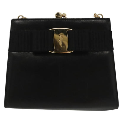 Salvatore Ferragamo Vala Shoulder Bag Leather Product Image