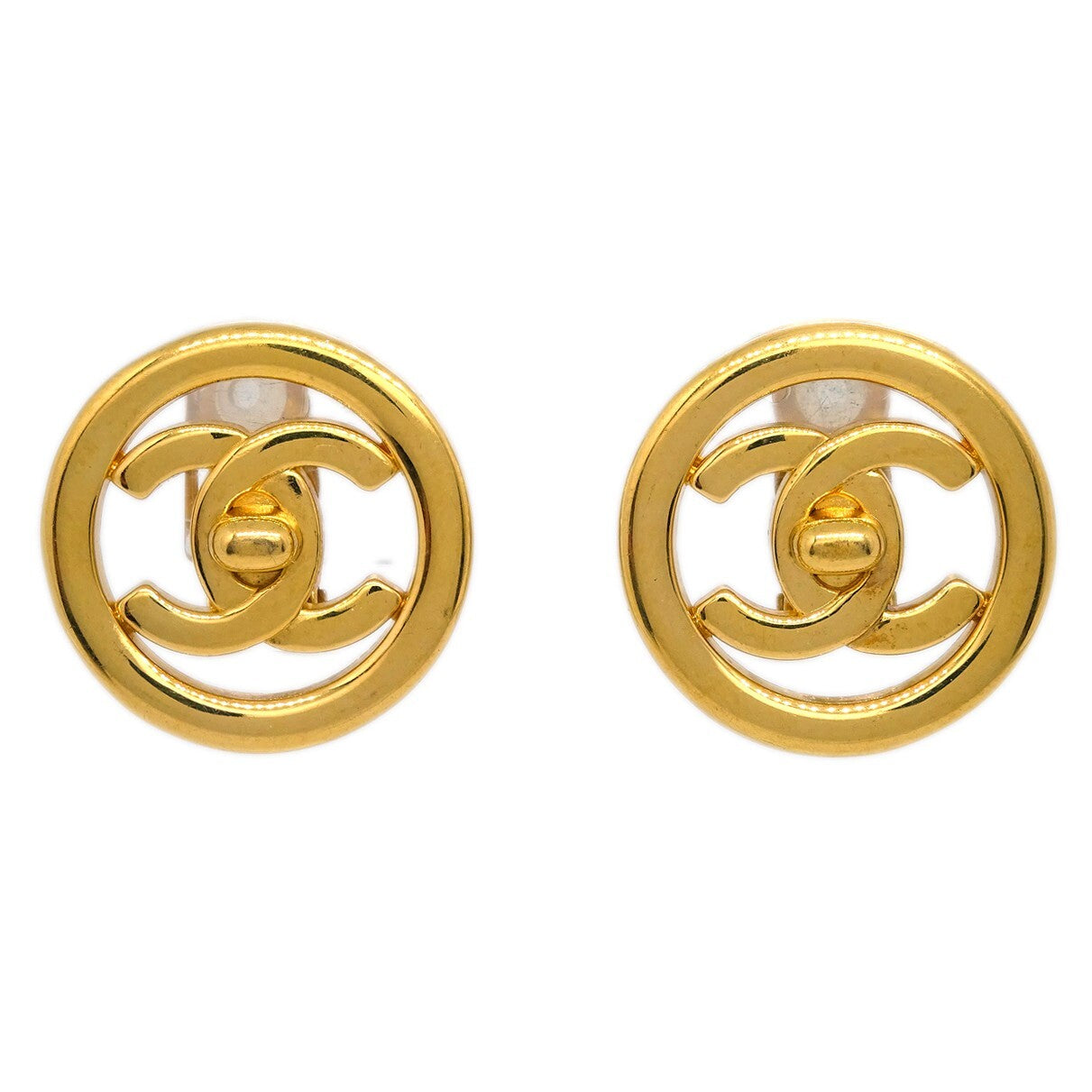 Chanel CC Round Metal Product Image